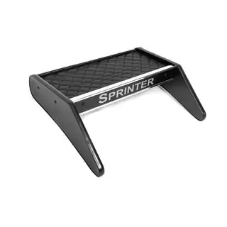 Dashboard Shelf (Black with Black Stitching) photo 4