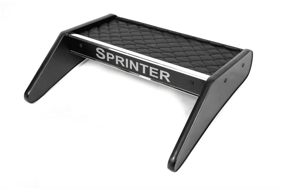 Mercedes Sprinter W906 2006–2018 Dashboard Shelf (Black with Black Stitching) Image