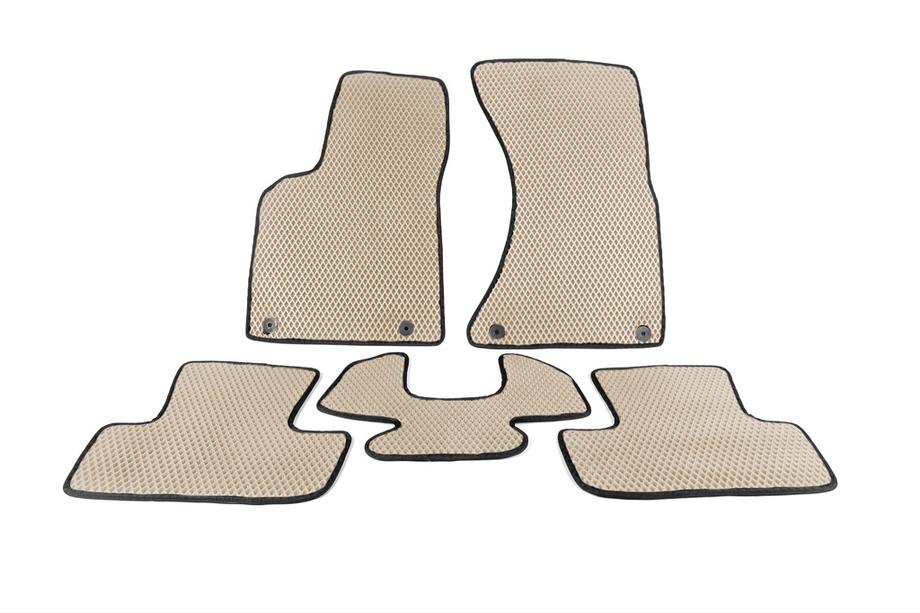 Audi Q5 2008-2017 EVA Floor Mats (Beige) Image