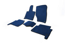 Audi Q7 2005-2015 EVA Floor Mats (Blue) 3 rows (6 mats) photo 4