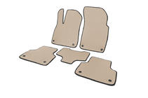 Audi Q7 2015–2026 EVA Floor Mats (Beige) photo 2