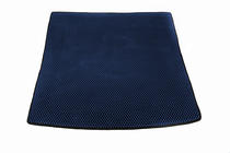 Audi Q7 2005-2015 Trunk Mat (EVA, Blue) (5-Seater) photo 1