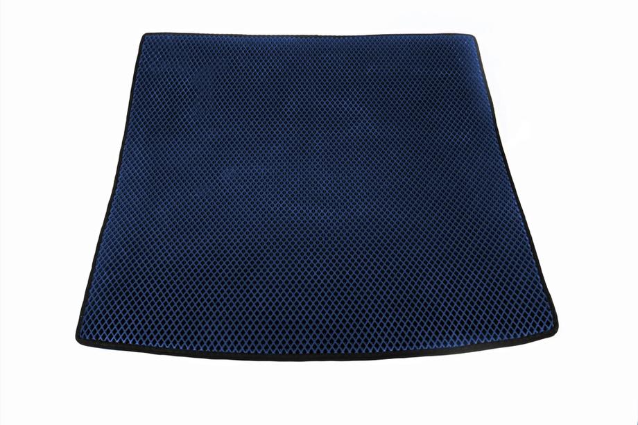 Audi Q7 2005-2015 Trunk Mat (EVA, Blue) (5-Seater) Image