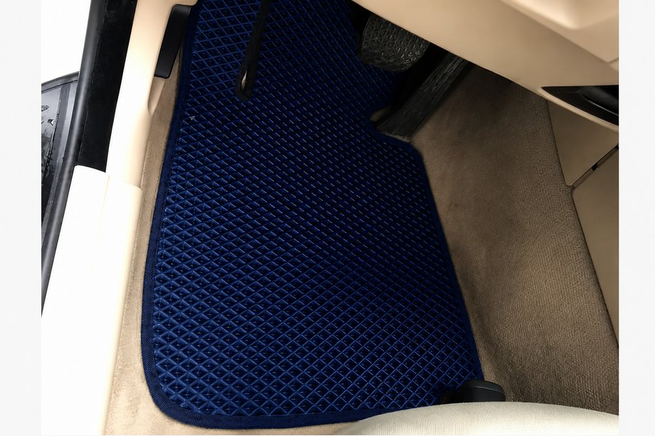 BMW 3 Series E90/E91 2005-2011 EVA Floor Mats (Blue) Image