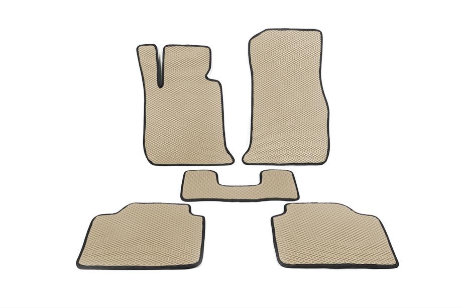 BMW 3 Series F30/F31 2012-2019 EVA Floor Mats (For F30/31, Beige) Image