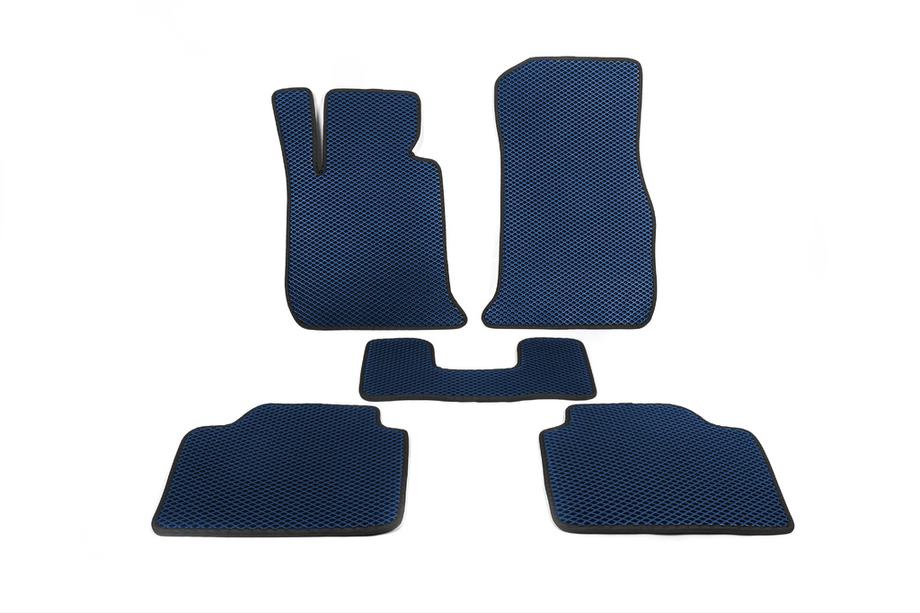 BMW 3 Series F30/F31 2012-2019 EVA Floor Mats (For F30/31, Blue) Image