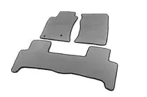 Toyota Land Cruiser Prado 120 2002-2009 EVA Floor Mats (3 Rows, Gray) photo 4