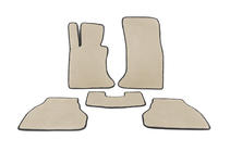 BMW 5 Series E60/E61 2003-2010 EVA Floor Mats (Beige) photo 1