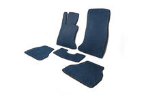 BMW 5 Series E60/E61 2003-2010 EVA Floor Mats (Blue) photo 2