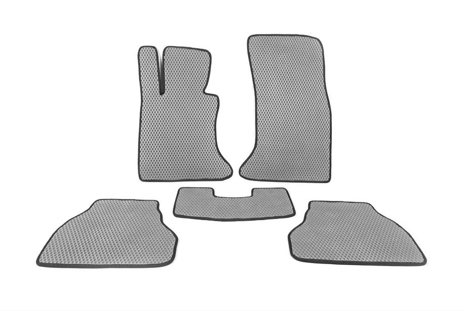 BMW 5 Series E60/E61 2003-2010 EVA Floor Mats (Gray) Image