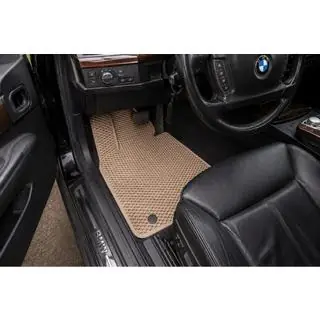 EVA Floor Mats E65 Beige photo 1