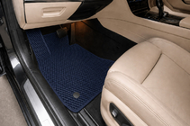 BMW 7 Series F01/F02 2008-2015 EVA Floor Mats (for F02, Blue) photo 1