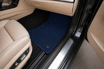 BMW 7 Series F01/F02 2008-2015 EVA Floor Mats (for F02, Blue) photo 2