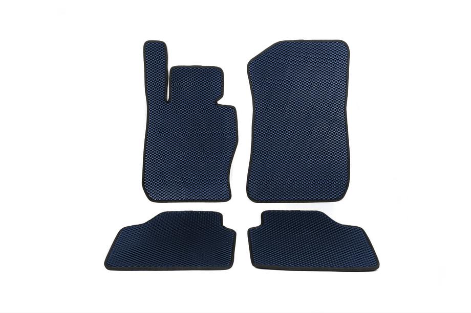 BMW X1 E84 2009-2015 EVA Floor Mats (Blue) Image
