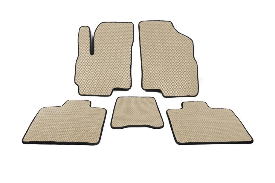 Chery Tiggo 5 2013- EVA Floor Mats (Beige) Image
