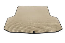 Chevrolet Aveo T250 2005-2011 Trunk mat (EVA, beige) photo 1
