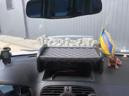 Renault Kangoo 2008–2020 Dashboard Shelf (Gray with Gray Stitching) photo 2