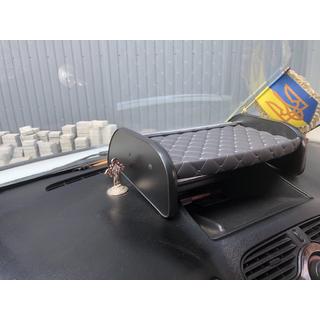 Dashboard Shelf (Gray with Gray Stitching) photo 1