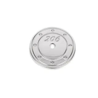 Chrome Fuel Tank Cap Cover (Stainless Steel)