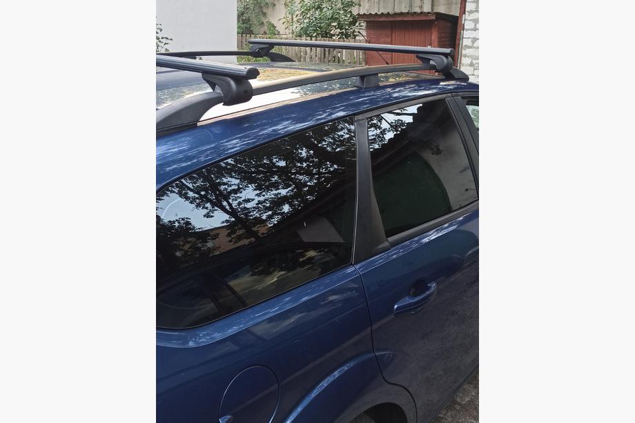 Ford Focus II 2008-2011 Lockable cross bars for standard roof rails Bold Bar V1 (2 pcs) Photo 2