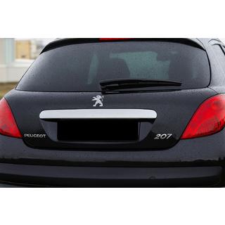 Chrome trim above license plate (stainless steel)