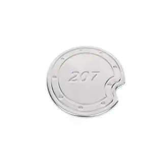 Chrome Fuel Tank Cap Cover (Stainless Steel) photo 1