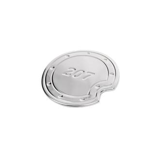 Chrome Fuel Tank Cap Cover (Stainless Steel) Peugeot 207 2006–2014 photo 2