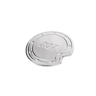 Chrome Fuel Tank Cap Cover (Stainless Steel) photo 2