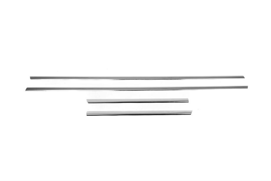 Peugeot 207 2006–2014 Exterior window trim stainless steel (4 pcs) Photo 2