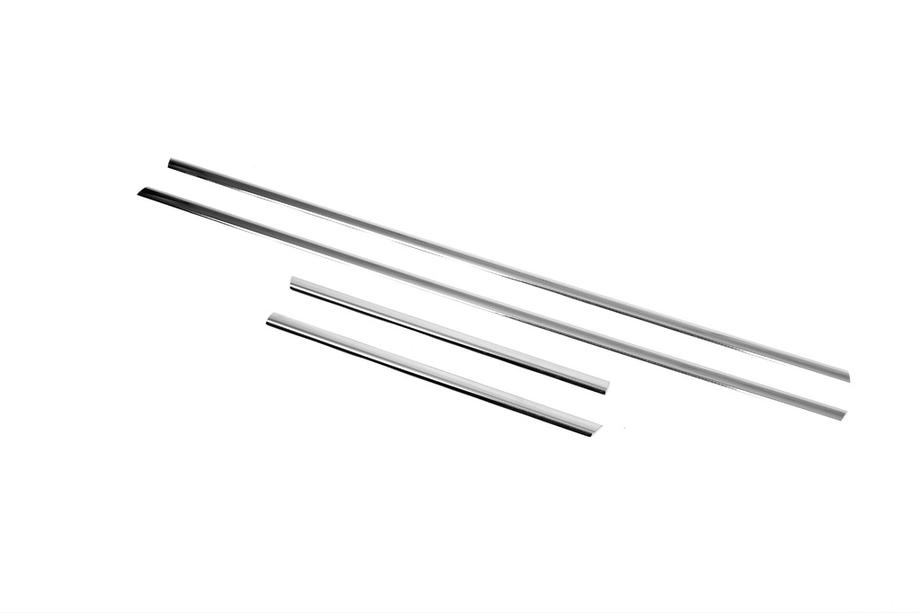 Peugeot 207 2006–2014 Exterior window trim stainless steel (4 pcs) Photo 3