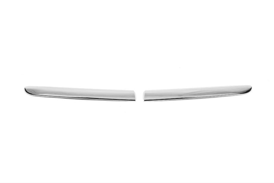 Peugeot 307 2001-2008 Chrome Grille Covers (2001-2005, 2 pcs, stainless steel) Photo 2