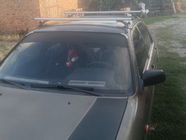 Mitsubishi Galant 1992-1998 Roof rack for smooth roof Oluksuz V4 (chrome, pair) photo 6