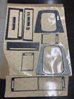 Audi A4 B6 2000-2004 Dashboard Trim Kit (8 pcs, Carbon) photo 1