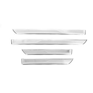 Door Sill Protectors OmsaLine (4 pcs, Stainless Steel) Skoda Kodiaq 2016-2023 photo 1