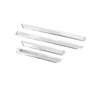 Door Sill Protectors OmsaLine (4 pcs, Stainless Steel) Skoda Kodiaq 2016-2023 photo 2