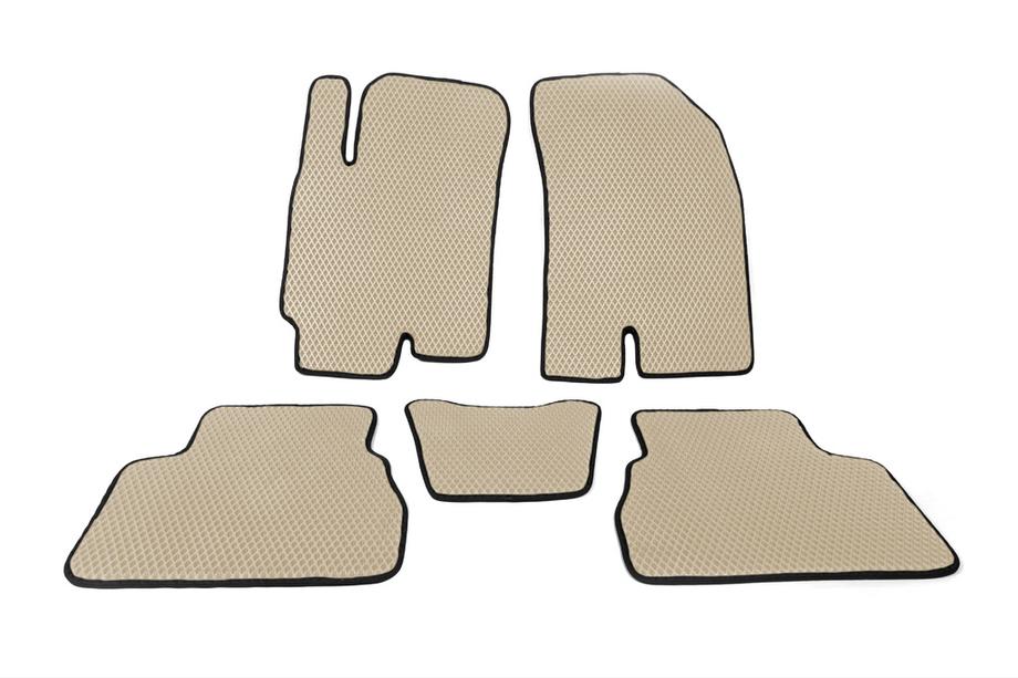 Chevrolet Epica 2006-2014 EVA Floor Mats (Beige) Image