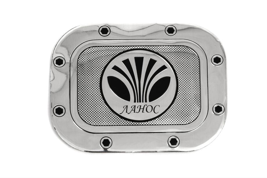 Daewoo Lanos 1998-2017 Chrome Fuel Tank Sticker Image