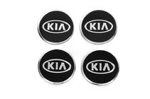 KIA Stickers for wheel center caps V1 60mm (4pcs) photo 1