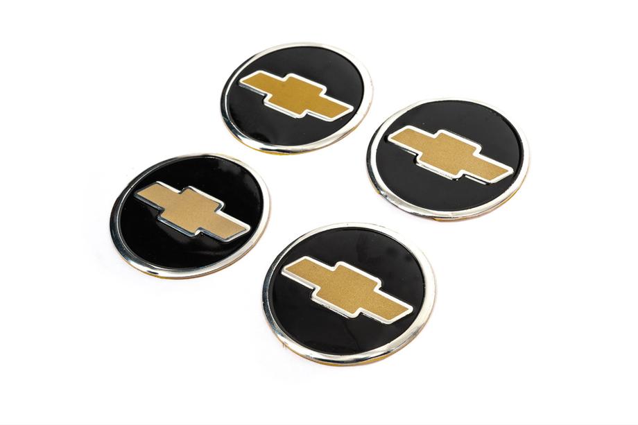 Chevrolet Stickers for wheel center caps V3 60mm (4pcs) Image