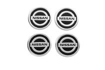 Nissan Stickers for wheel center caps V1 60mm (4pcs) photo 1
