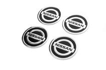 Nissan Stickers for wheel center caps V1 60mm (4pcs) photo 2