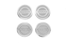 Nissan Stickers for Wheel Center Caps V2 60mm (4pcs) photo 1