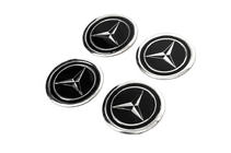 Mercedes-Benz Stickers for wheel center caps V1 60mm (4pcs) photo 2