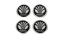 Daewoo Stickers for wheel center caps V1 60mm (4pcs) photo 1