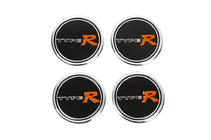 Stickers for wheel center caps TypeR V1 60mm (4pcs) photo 2