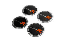 Stickers for wheel center caps TypeR V1 60mm (4pcs) photo 1