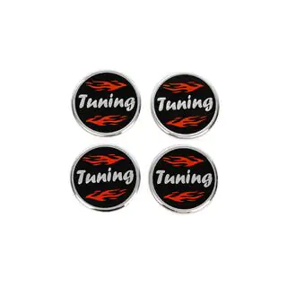 Stickers for Wheel Center Caps Tuning V1 60mm (4pcs) photo 2