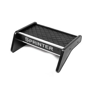 Dashboard shelf (1995-2000, Black with black stitching) Mercedes Sprinter W901/902/903/904/905 1995–2006 photo 1