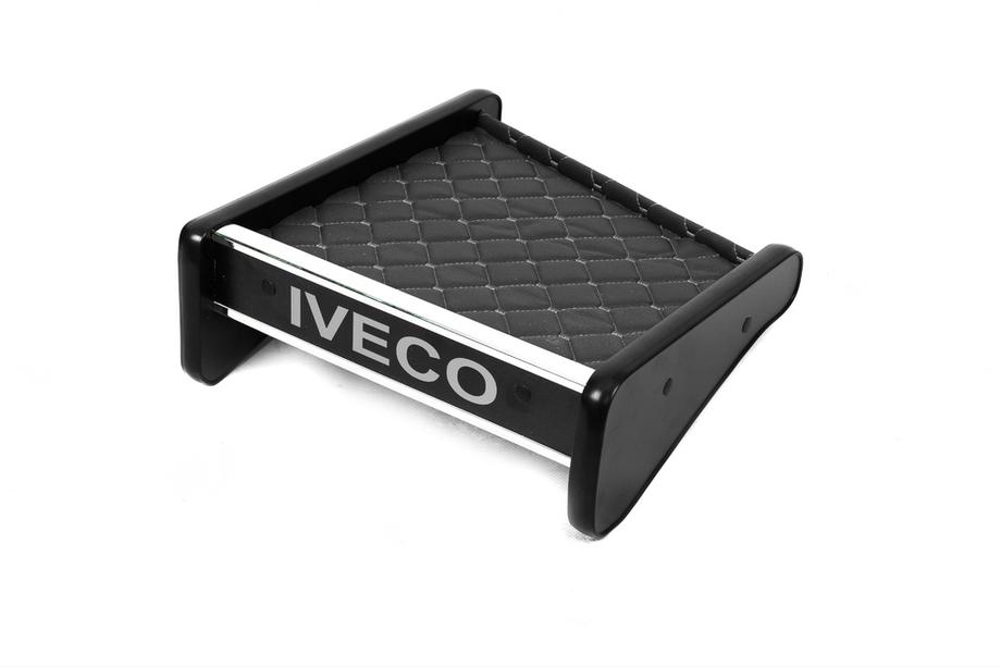 Iveco Daily 1999-2006 Dashboard Shelf (Gray with Gray Stitching) Image