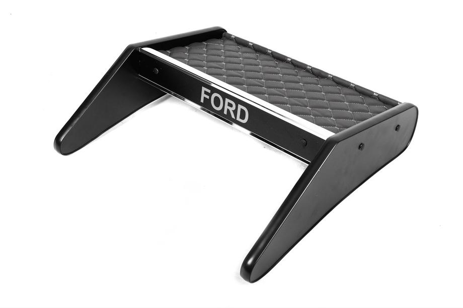 Ford Transit 2000–2014 Dashboard Shelf (Gray with Gray Stitching) 2000-2006 Image